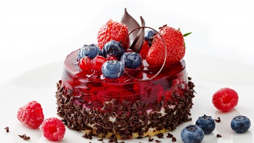 jelly strawberry blueberry chocolate cake dessert 94912 1920x1080