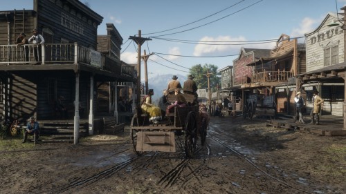 Red Dead Redemption 2 PC carriage